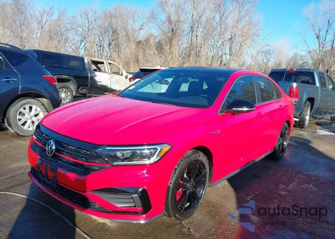 2021 Volkswagen Jetta Gli 2.0T Autobahn/2.0T S from USA, damaged, VIN 3VW6T7BU5MM084018